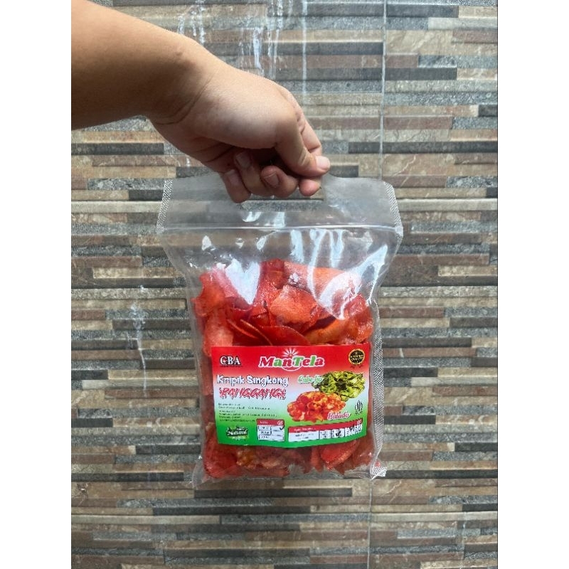 

Cemilan Kripik Singkong Panggang Mantela 250gr