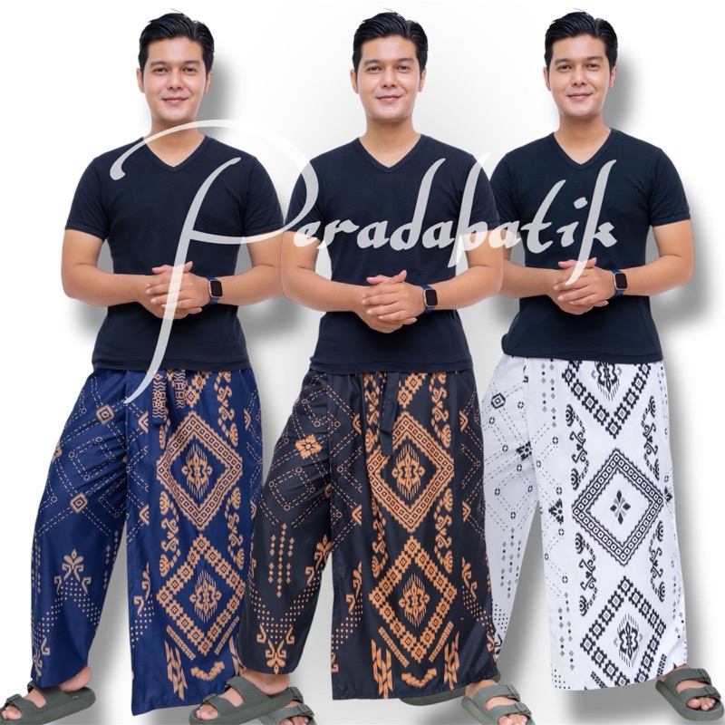 celana sarung batik wayang solo dewasa - sarcel