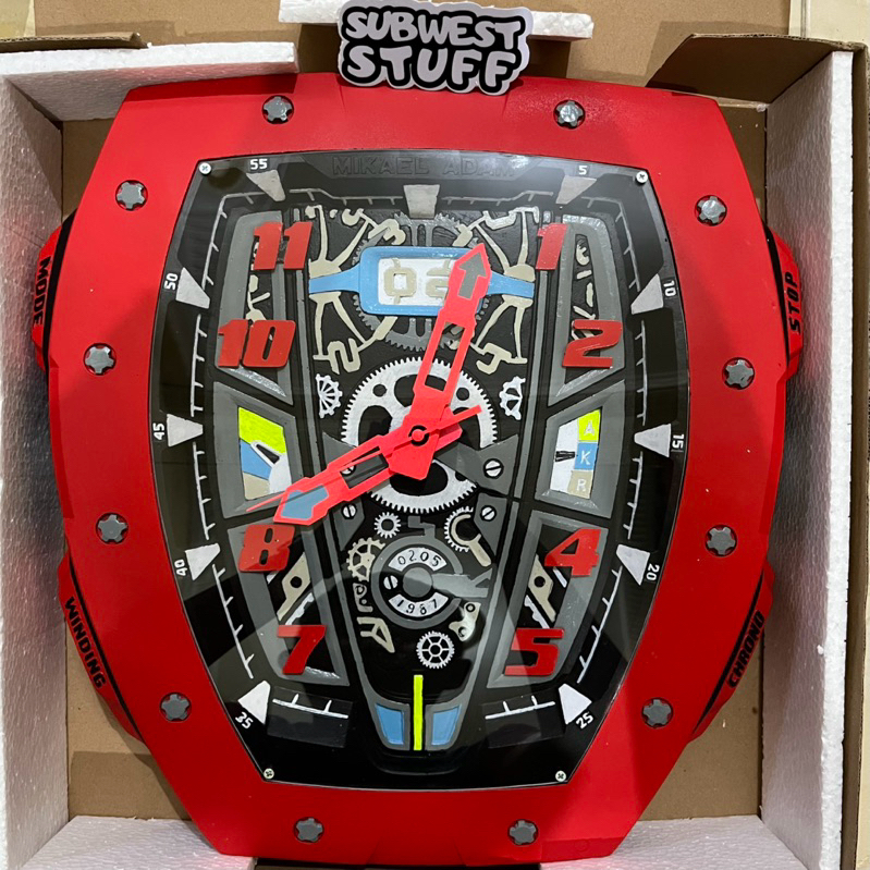 Jam Dinding RM Richard Mille/RM Richard Mille Wall Clock