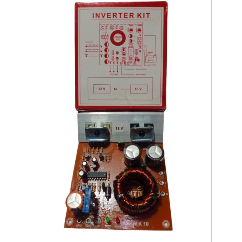 INVENTER KIT DC 12V KE 18V 12V KE 24V CT