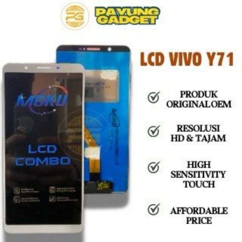 LCD VIVO Y71 ORIGINAL FULLSET