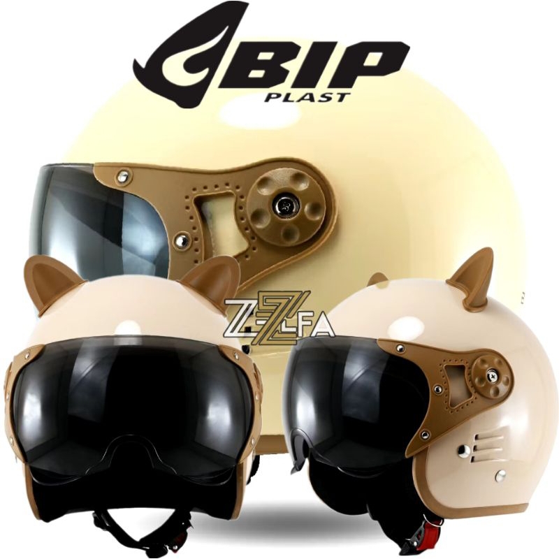 HELM BOGO BIP PLAST SOLID EARS CAT PREMIUM