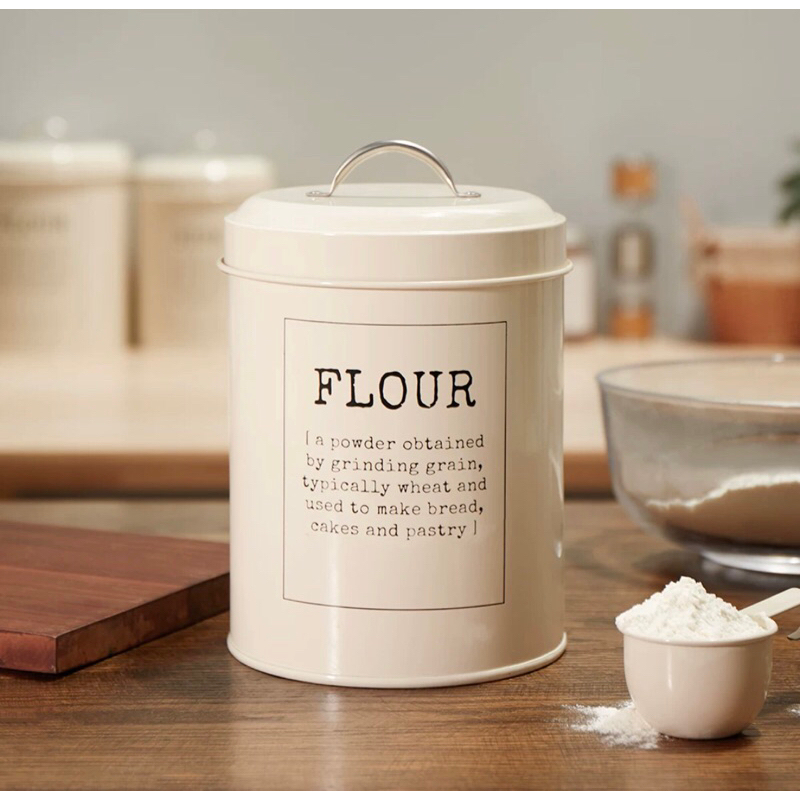 [Gominy] Wadah Tepung | Tempat Tepung Estetik | Toples Tepung | Tempat Penyimpanan Tepung | Wadah Te