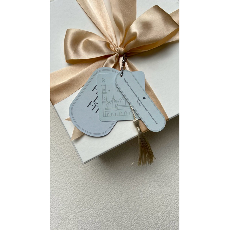 Hang Tag Lebaran Green Eid Tessel