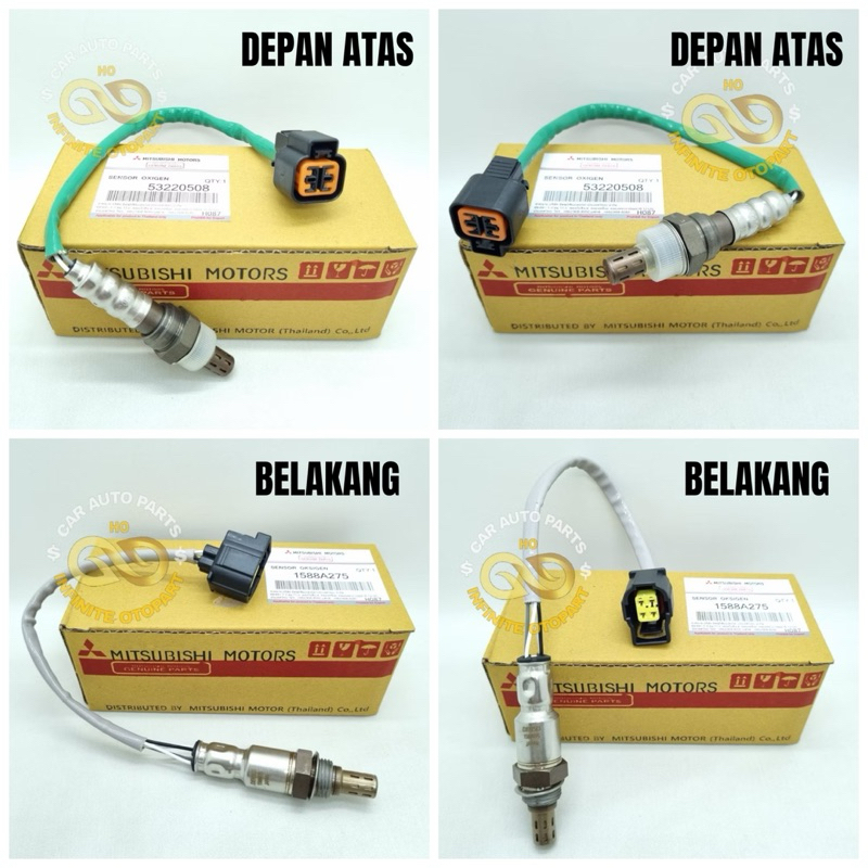 Sensor Oksigen O2 Atas Bawah Mitsubishi Mirage / Sensor Knalpot Mirage ORIGINAL
