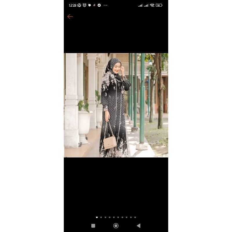 Aira gamis hijab set by Vente Daily