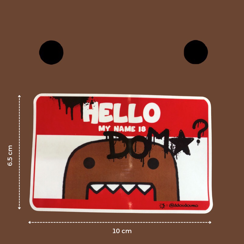 

Domo Stickers made by ddoudoumo | Japanese Trinkets !!