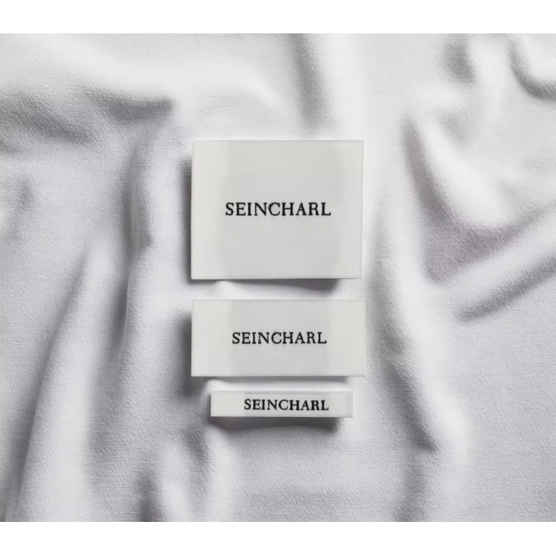 

Label baju / Label hijab / Label woven dasmask subtitute 3x5cm dan 2.5x5