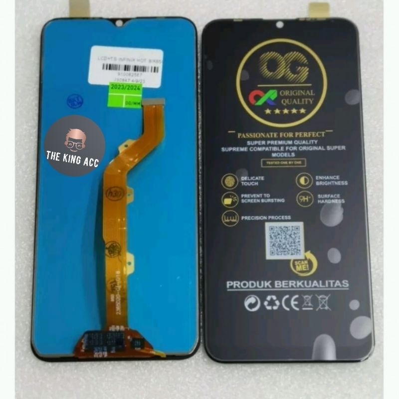 LCD TOUCHSCREEN INFINIX HOT 8 INFINIX 650 COMPLETE