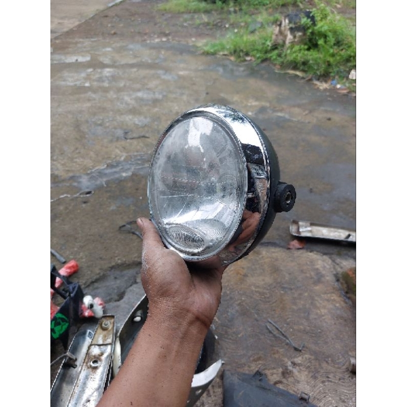 Reflektor Lampu Depan Vixion Old RxKing New Original Rinder
