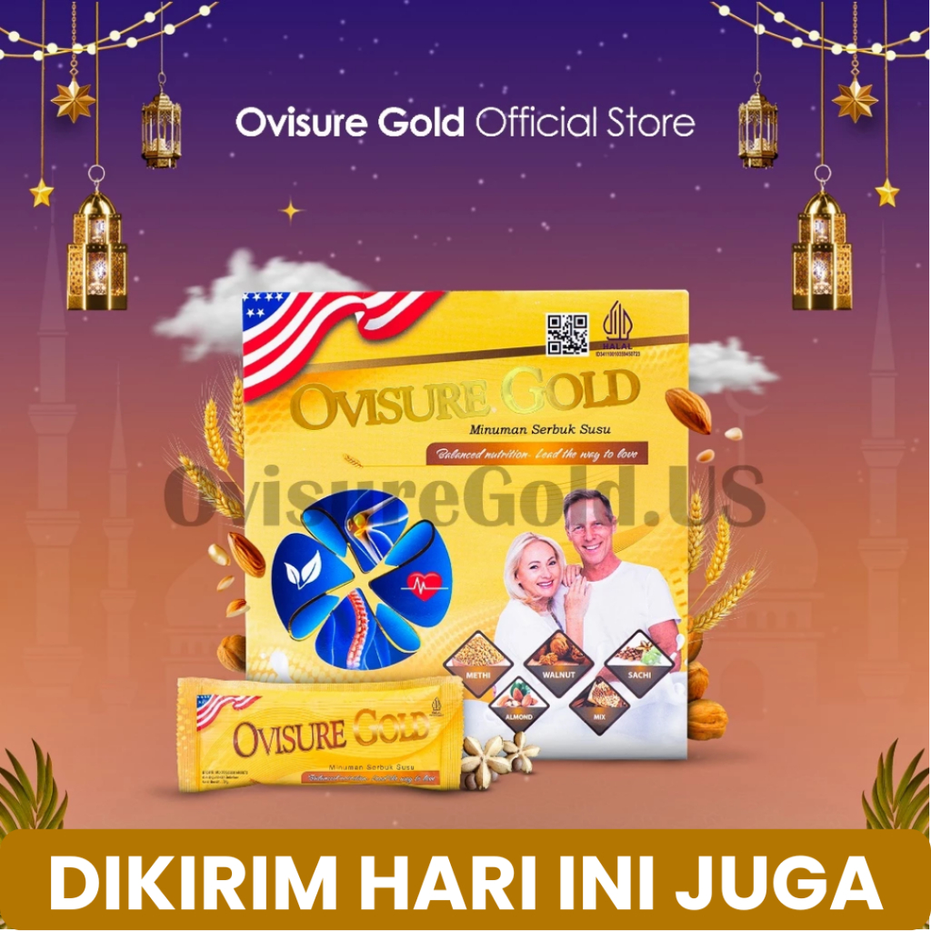 

OVISURE GOLD ASLI SUSU VITAMIN SENDI OTOT DAN TULANG PEGAL KESEMUTAN SENDI NYERI OTOT KERAM KEBAS