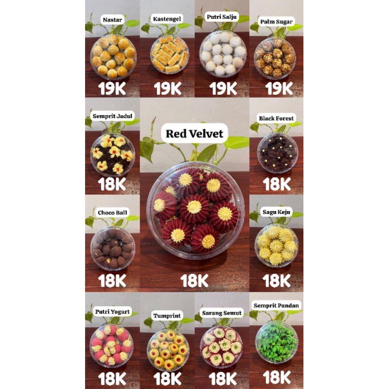 

Kue Kering Lebaran / Kuker Lebaran Murah Grosir / Kuker 250gram / Grosir Kue Kering Lebaran