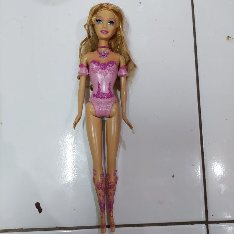 preloved barbie elina mainan boneka anak