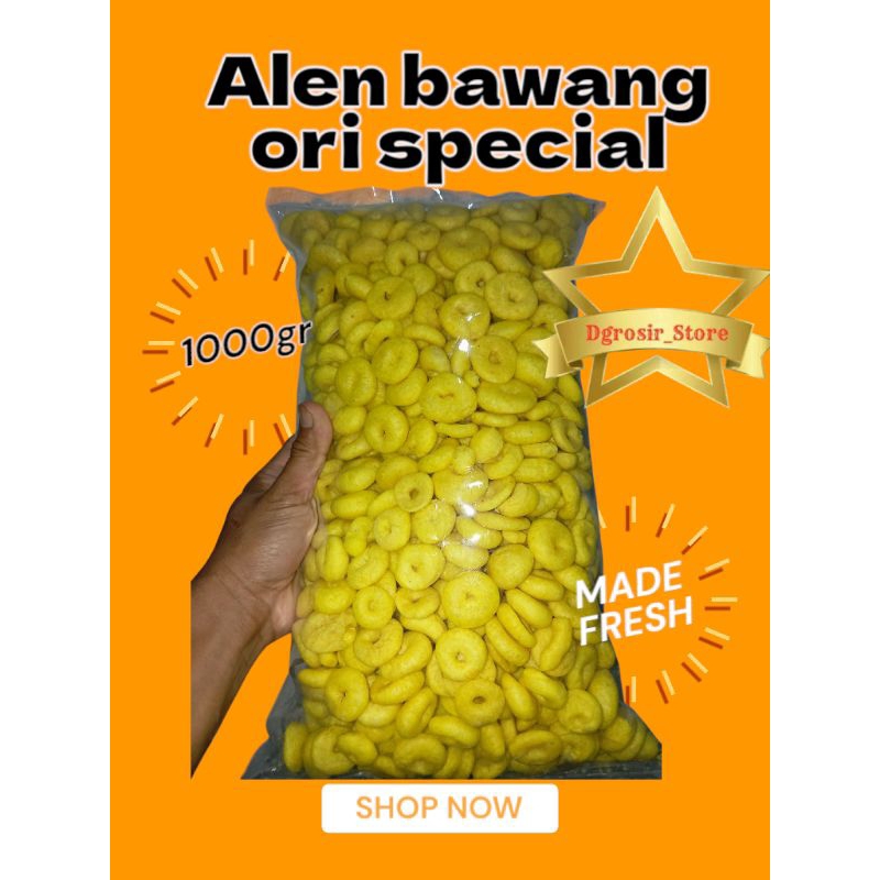 

New Produk Alen Ori bawang SPECIAL 1000gr/1kg