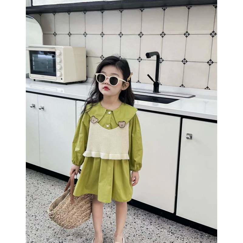 dress anak import premium dress katun import premium baju anak import