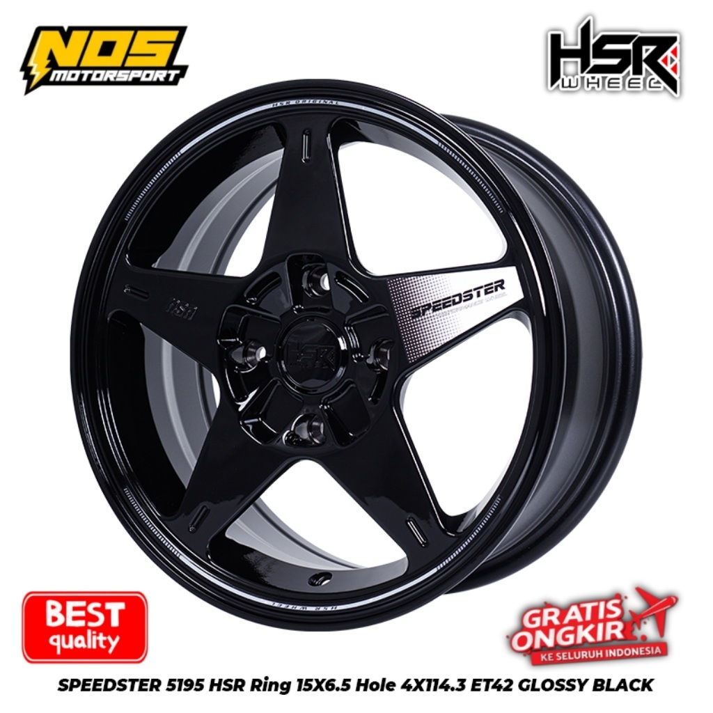 VELG MOBIL RACING R15 PCD 4X114 UNTUK AVANZA XENIA LIVINA EVALIA DLL | VELG BINTANG R15