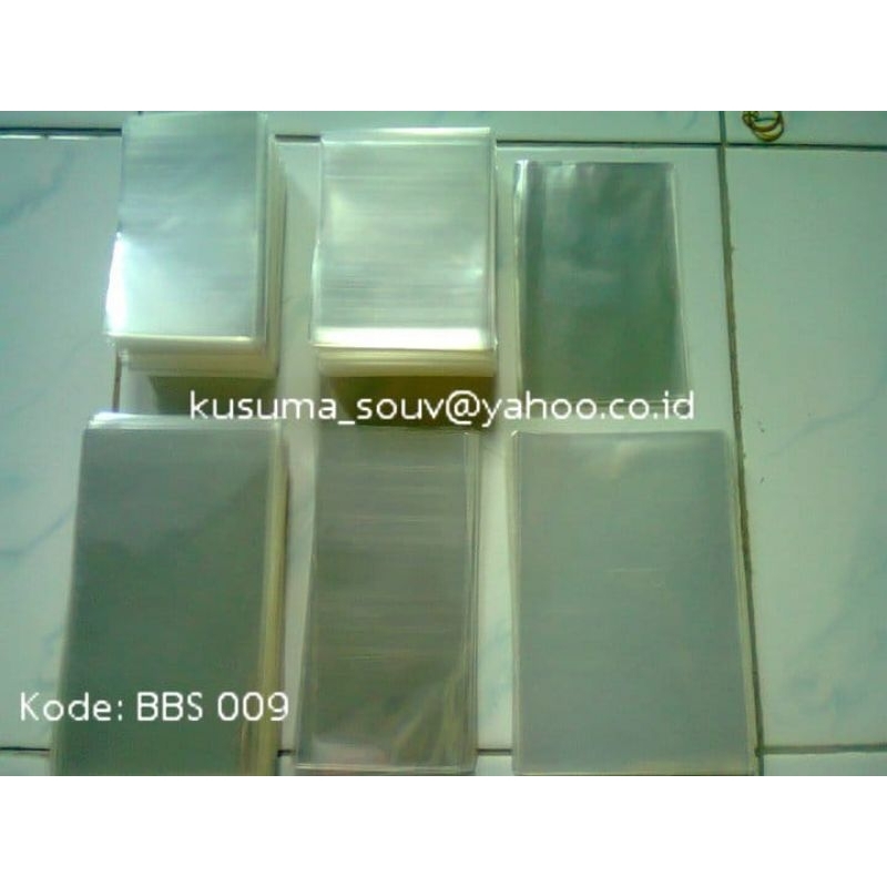 

Plastik Kaca Lebar 8 CM/Plastik OPP/Kemasan Souvenir