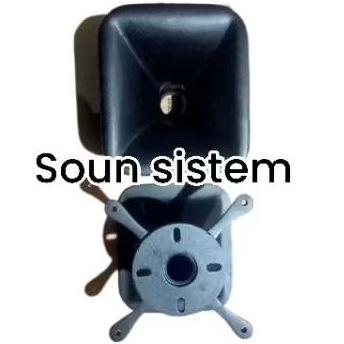 horn tweeter horn+rudal satu set 12inc bahan diral