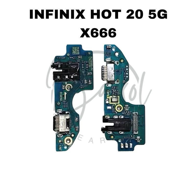 Papan Cas / Conector Cas Infinix Hot 20 5G X666