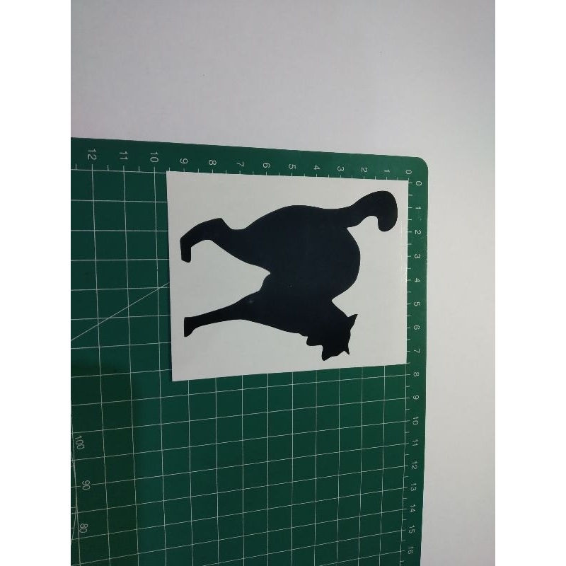 

stiker cutting cat
