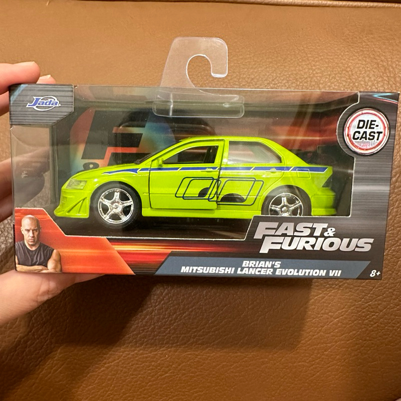 Jada Fast & Furious Brian’s Mitsubishi Lancer Evolution VII 1:32
