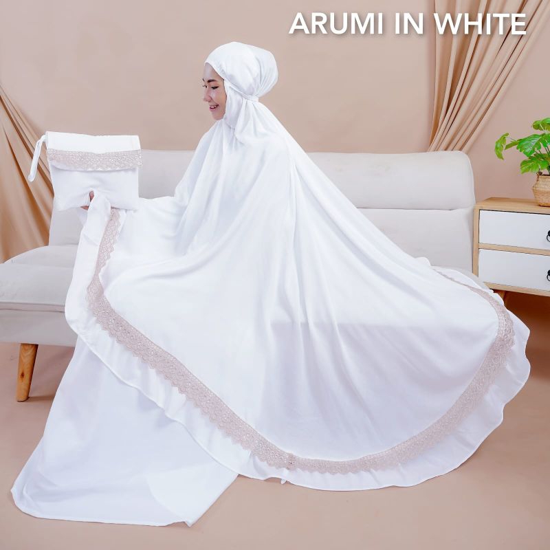 mukena putih jumbo