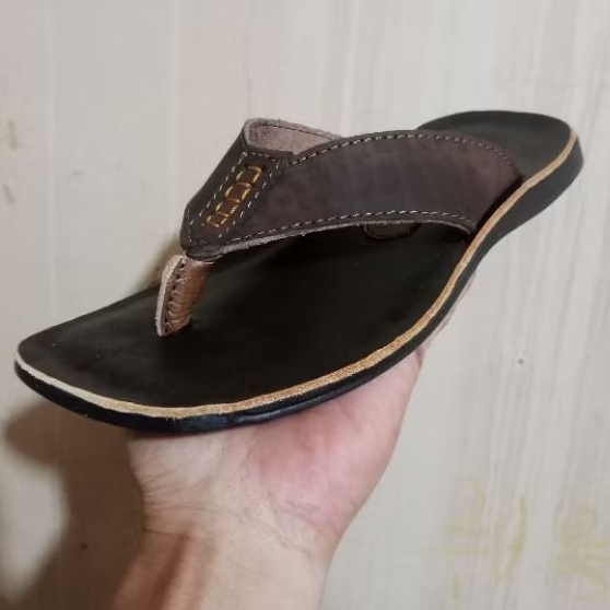 sandal jepit pria kulit asli sandal pria full kulit sandal outdoor pria