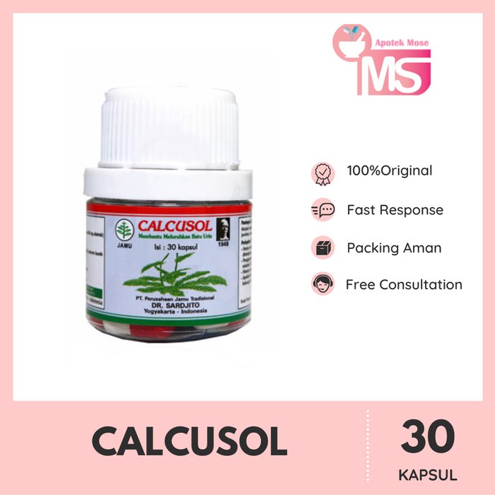 CALCUSOL 30 KAPSUL - Herbal