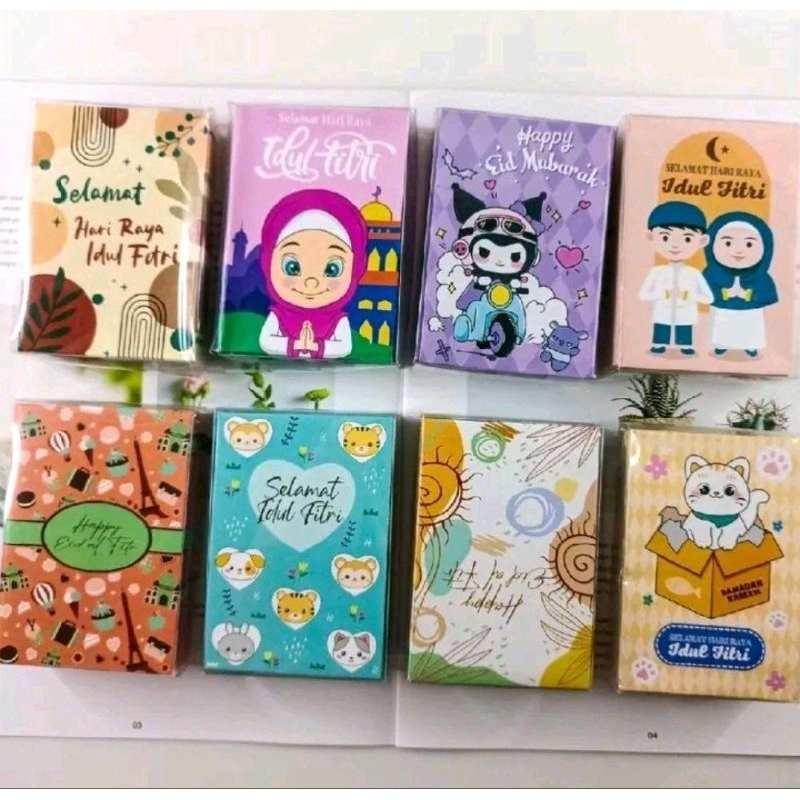 

Angpao Amplop Lebaran Karakter Mika Isi 50 Lembar