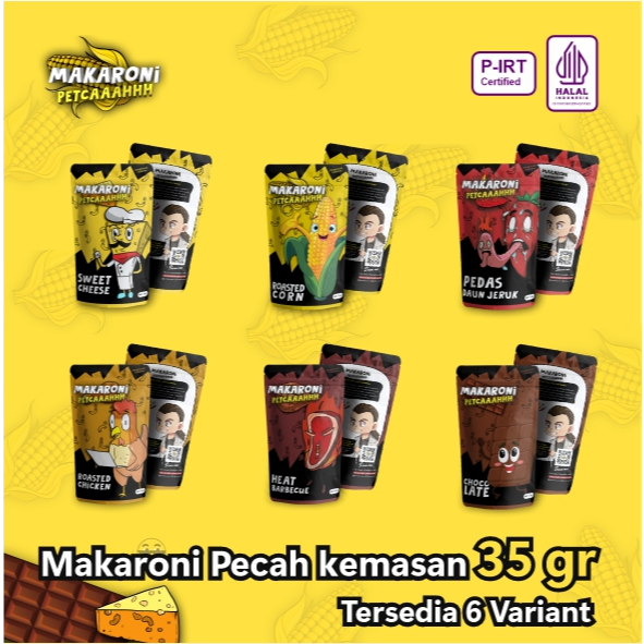 

Makaroni Pecah Aneka Rasa Snack dan Makanan Ringan Macaroni Crispy Tidak Bantet dan Keras All Varian