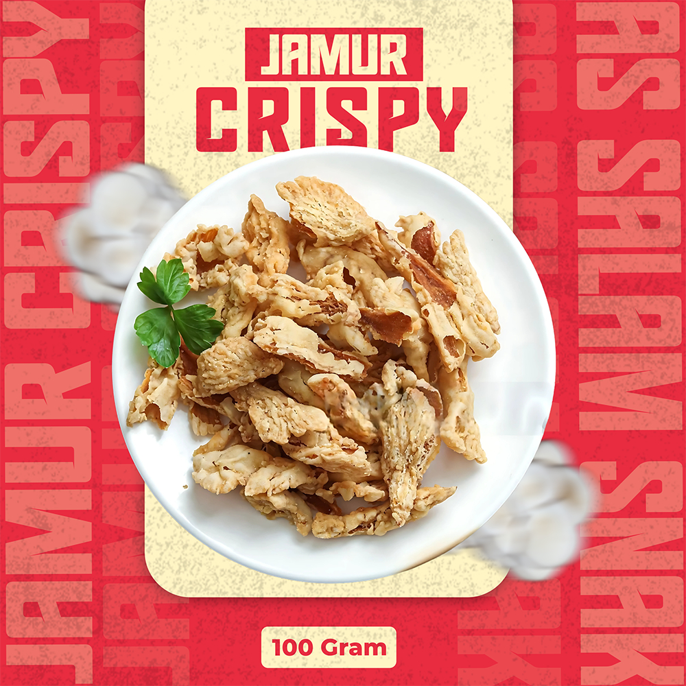 

Kripik Jamur Crispy As Salam Original Pedas