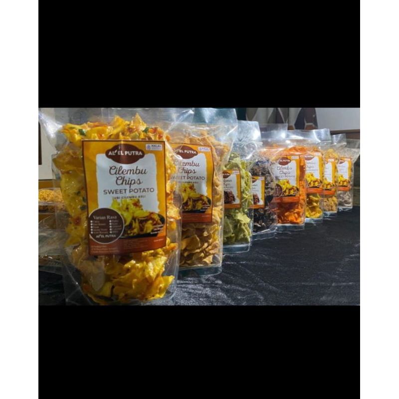 

Keripik ubi rasa cokelat lumer