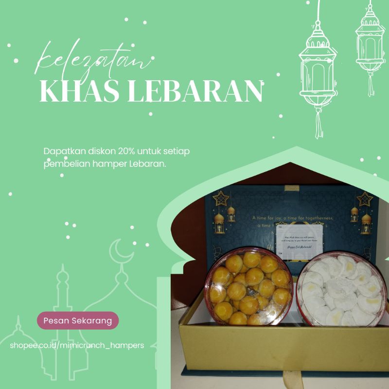 

Hampers hampers kue kering untuk hari raya idul fitri