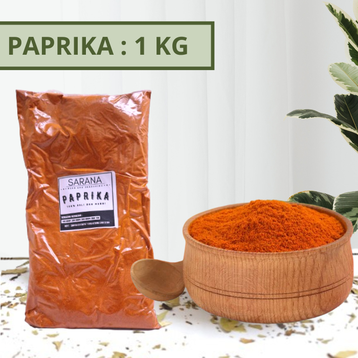 

Bubuk Paprika / Paprika Powder 1 kg / Asli Murni Pepper Powder