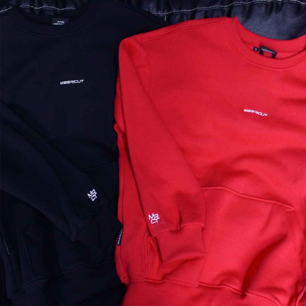 Sweater Meercut MSW 09 Black & Red
