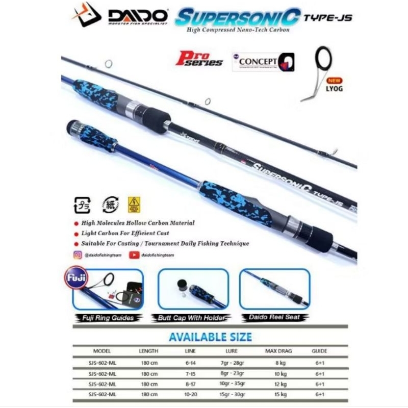 Joran Daido Supersonic Pro Series ( JS ) 180 cm