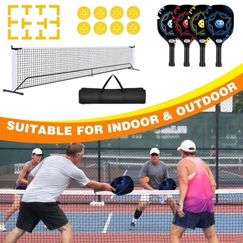 1 Pack Bola Pickleball Set Inckuding Pickleball Paddle Racket Pickleball Padle Pickleball Portable N