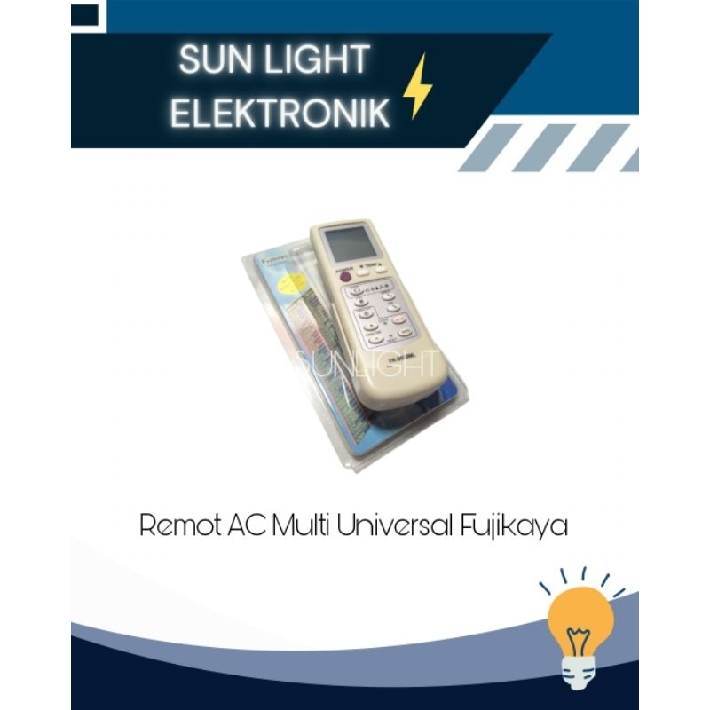 Remot AC Multi Universal Fujikaya | Remot AC Multi Universal