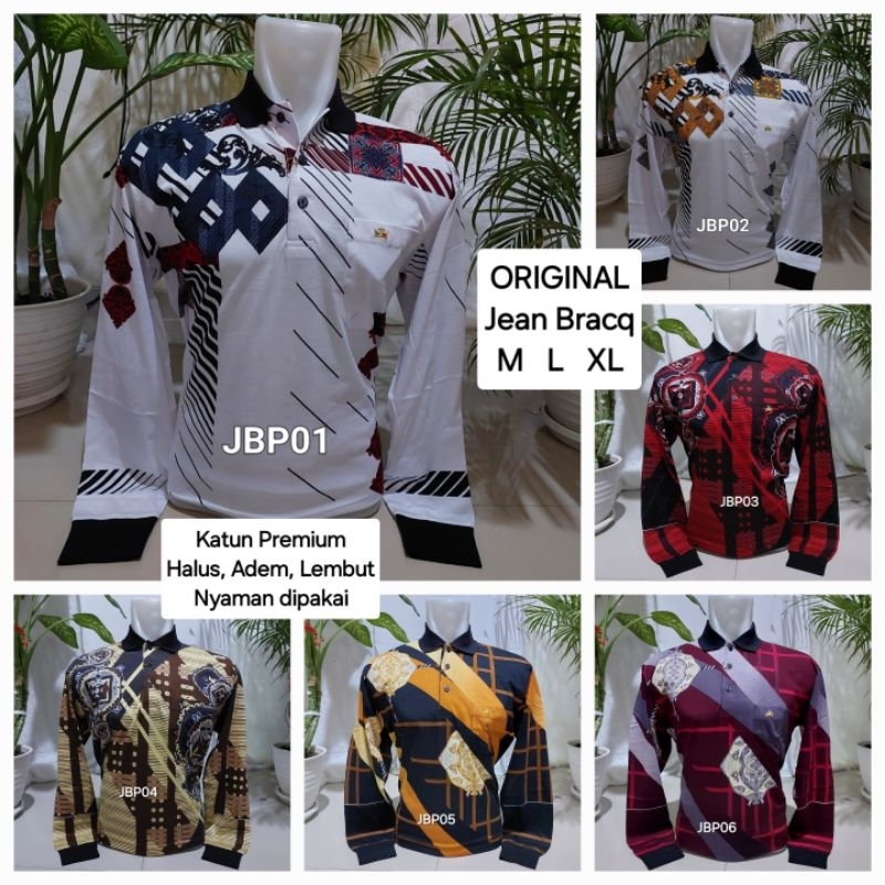 Jeans Bracq Original Panjang, Kaos JB Panjang Premium size M L XL bahan Cotton 100%