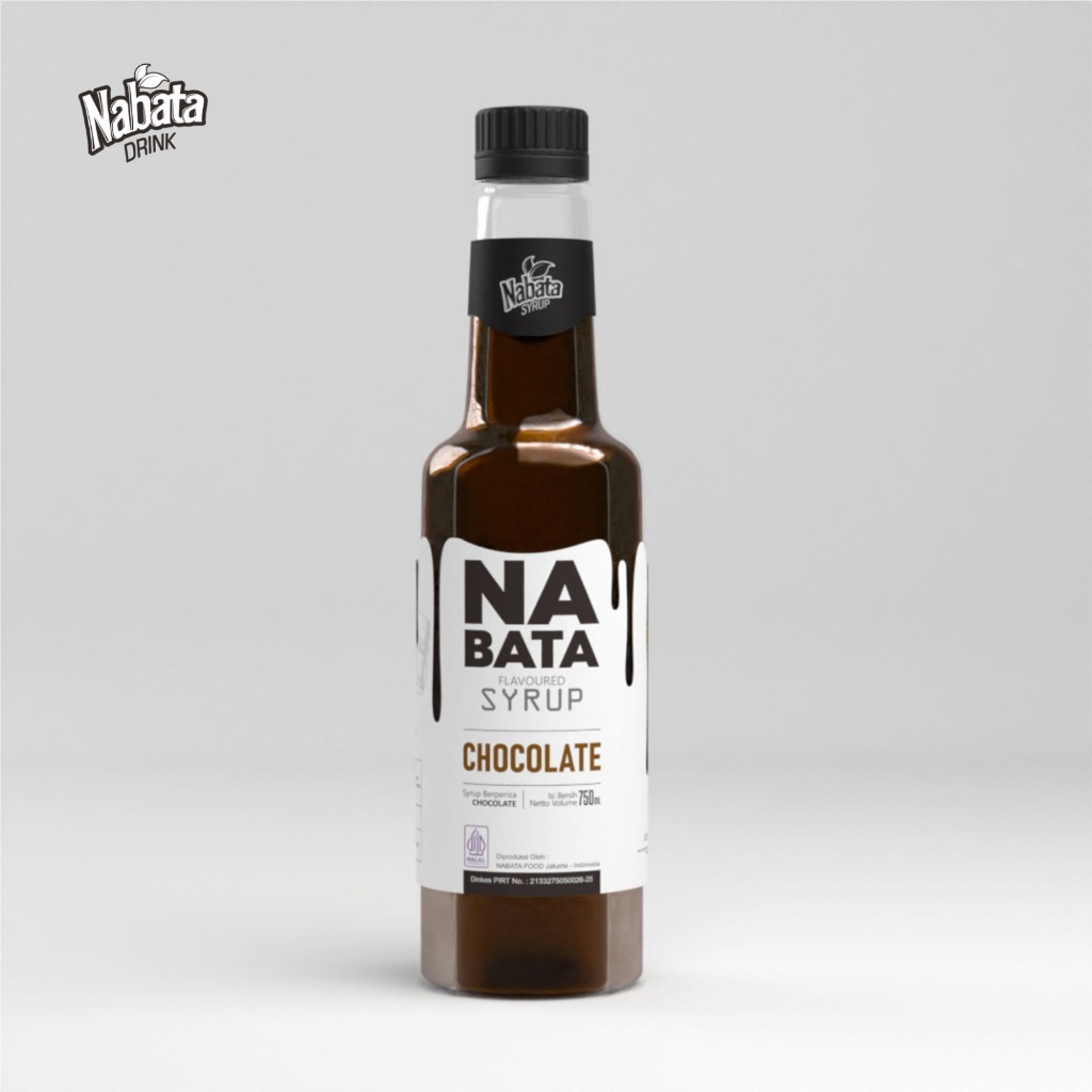 

Sirup Coklat Syrup Chocolate Premium 750Ml Nabata Drink - Sirup cokalat Untuk Cafe Coffe Shop