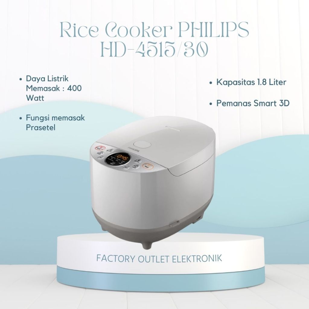 RICE COOKER PHILIPS HD-4515/30