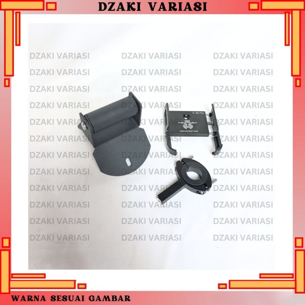 PAKET HOLDER HP BREKET BRACKET GPS HOLDER HP MOTOR YAMAHA NMAX NEW COVER STANG MOTOR NMAX BARU HOLDE