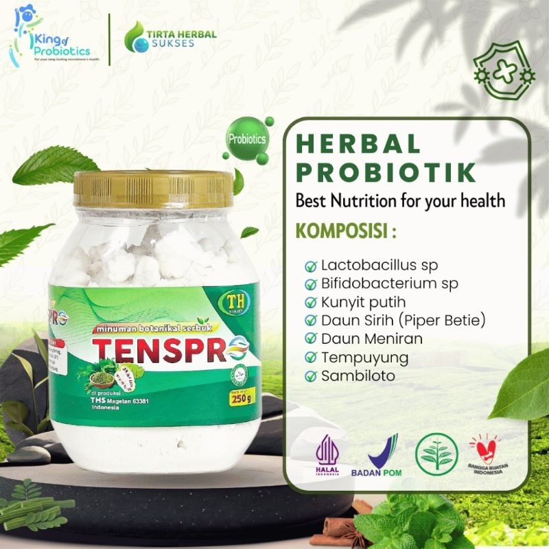 Serbuk Darah Tinggi Probiotik Bio TH (Serbuk Tenspro)