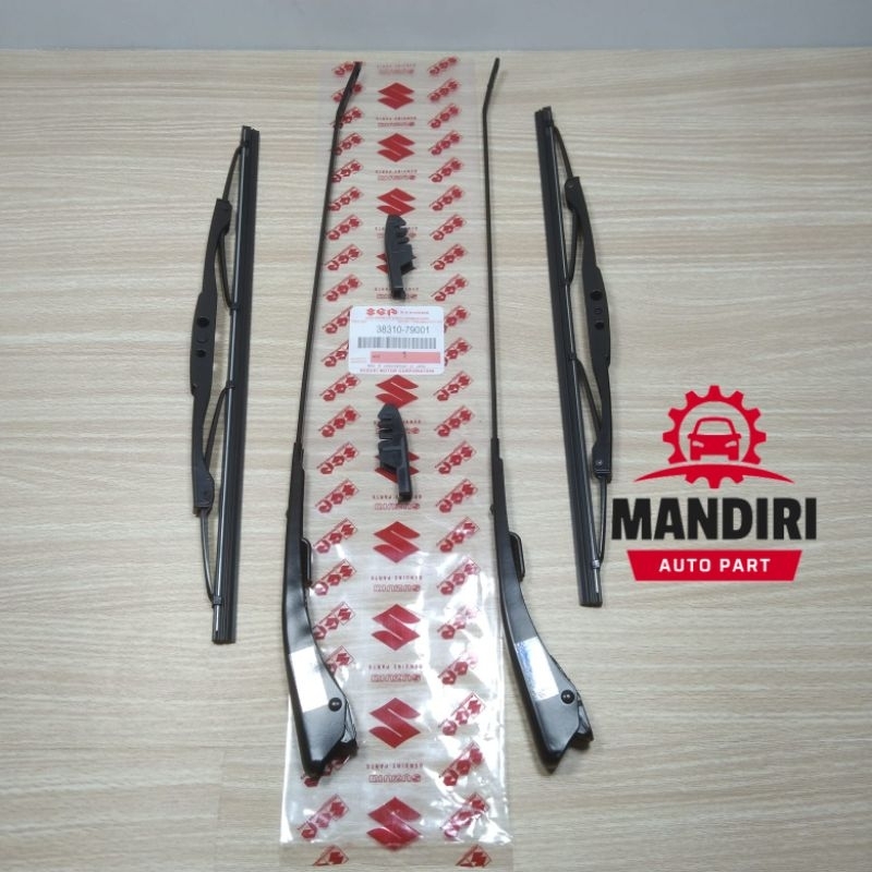 Gagang Wiper Stang Wiper Arm CARRY 1.0 ST100 EXTRA CERY KERY CARY CERRY KOMPLIT