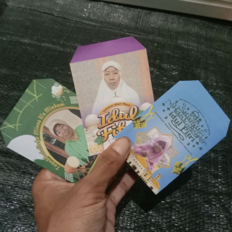 

Amplop Lebaran Costum Foto (Eceran)