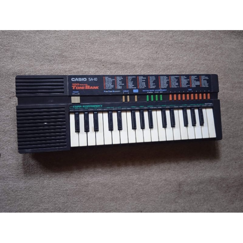 keyboard Casio sa 10 bekas normal