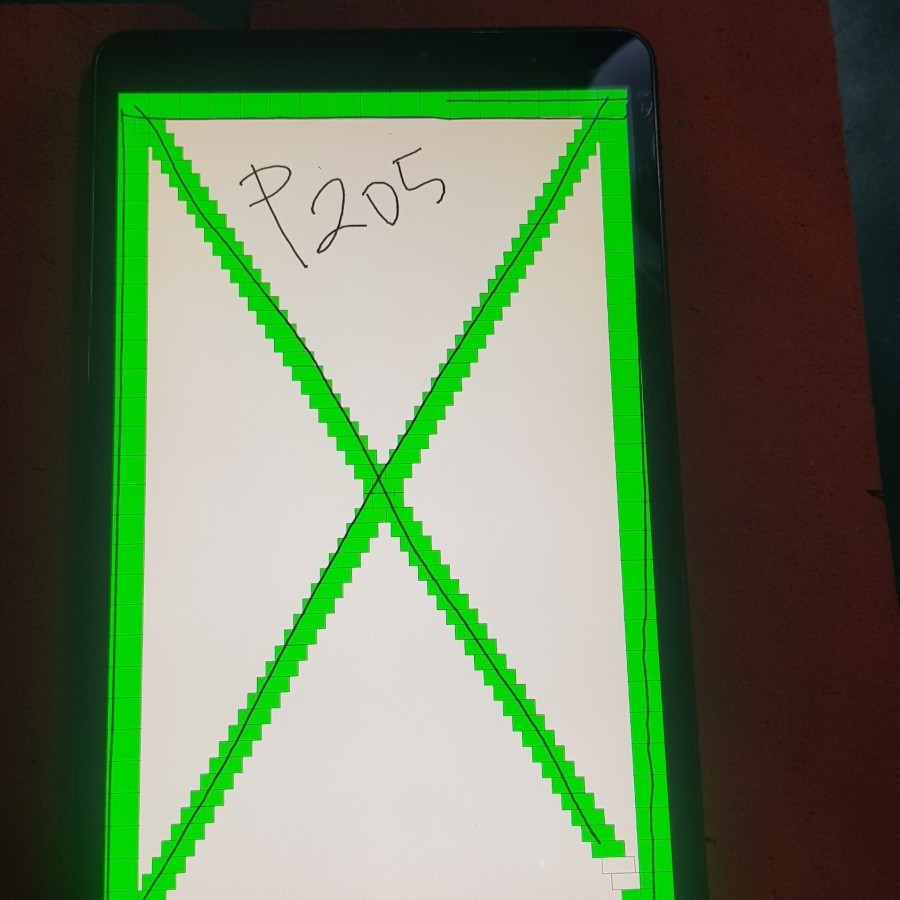 LCD SAMSUNG GALAXY P205 - TAB A 8.0 SPEN ORIGINAL (2ND) SECOND