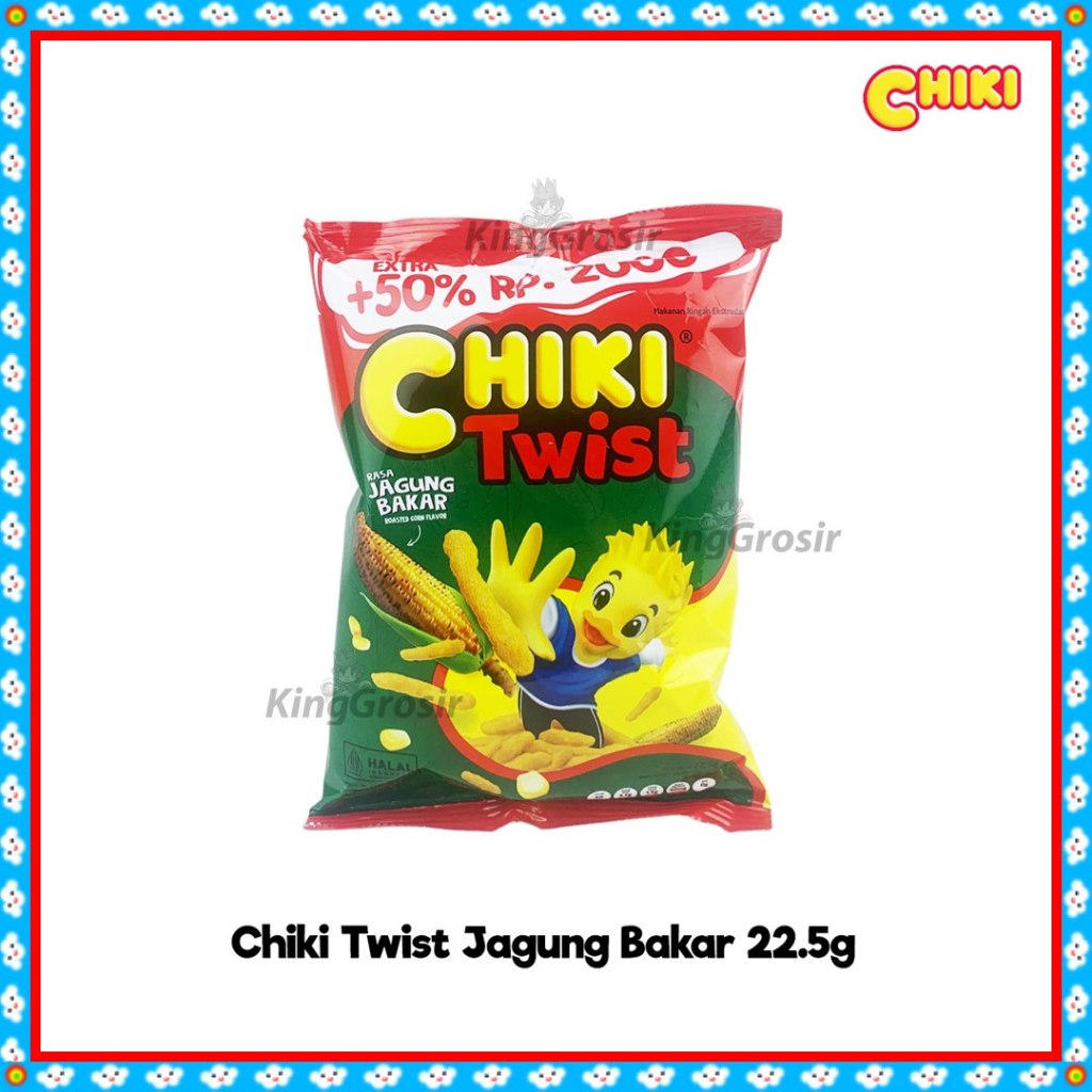 

Chiki Twist 22.5gr (1pcs) Snack Jagung Enak dan Gurih