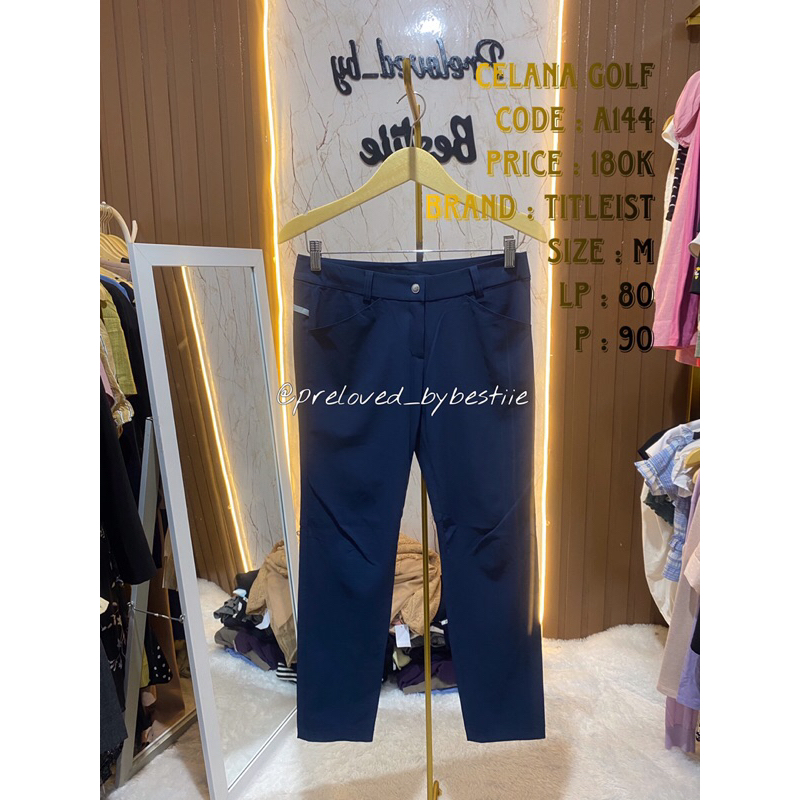 celana golf wanita second ori
