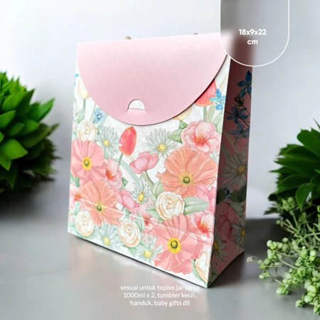 

10 Pcs Box Baby Shower Box Birthday Baby Wedding Baby Pink 18x9x22 cm